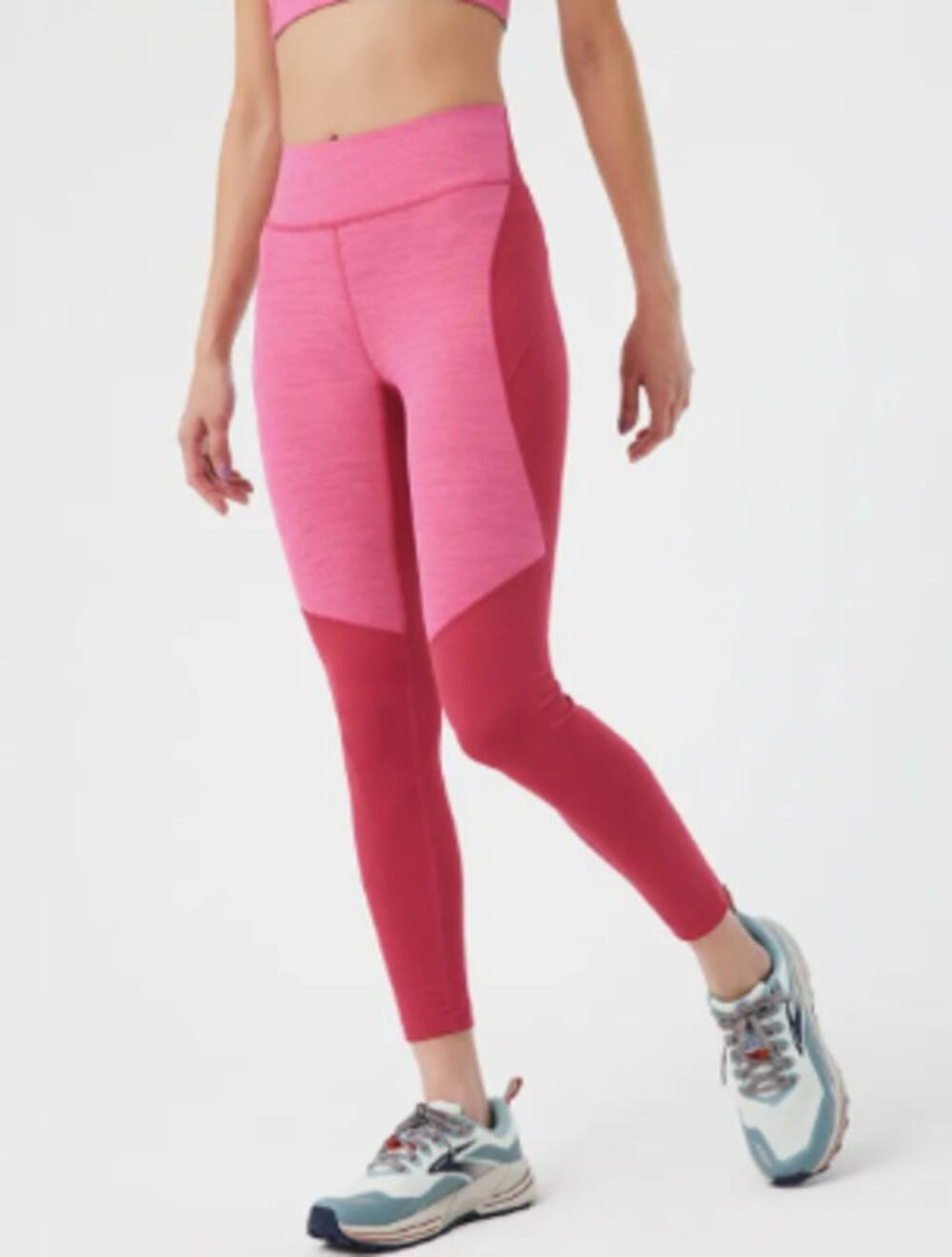 OUTDOOR VOICES Womens TechSweat Core 7/8 Legging XS Raspberry Pink NWT